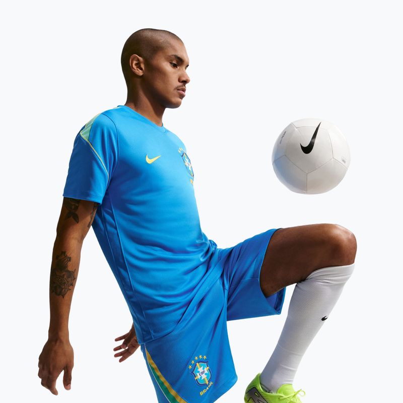 Мъжки футболни шорти Nike Brazil 2026 Stadium Home lt photo blue/light mint/white 4