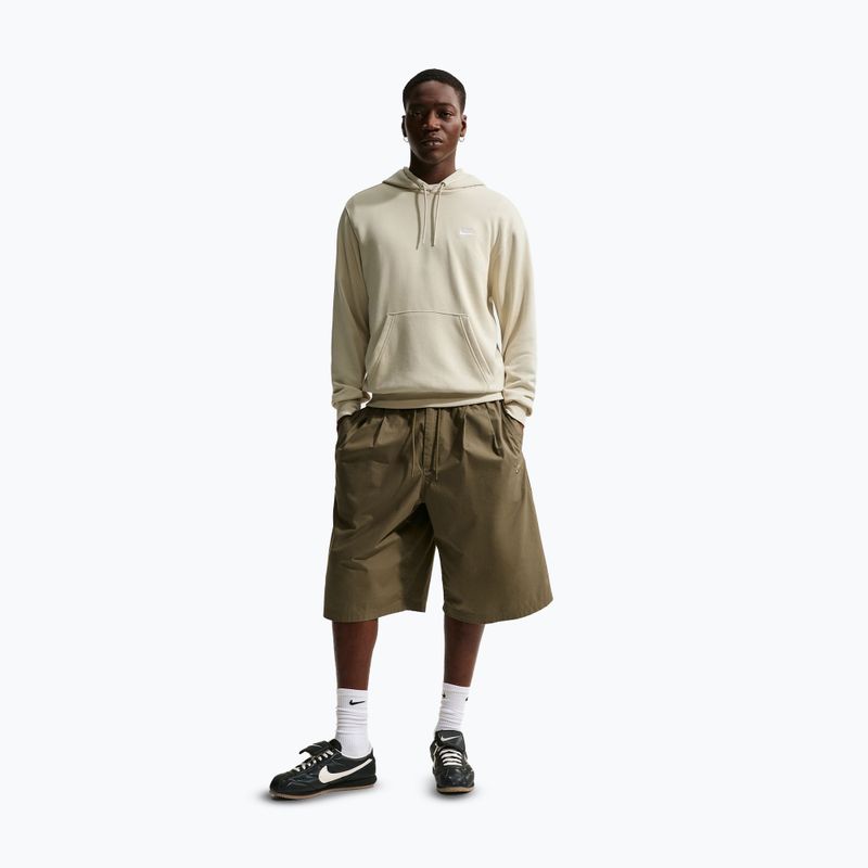 Мъжки суитшърт Nike Club French Terry Pullover Hoodie light khaki/light khaki/white 2