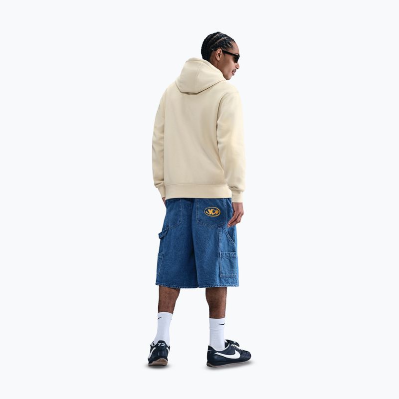 Мъжки суитшърт Nike Club Pullover Hoodie light khaki/light khaki/white 3