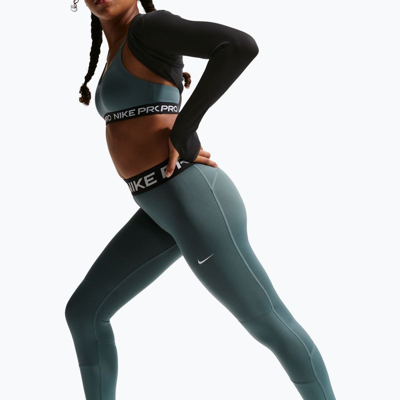 Детски клинове Nike Pro Dri-FIT mineral slate/black/white 6