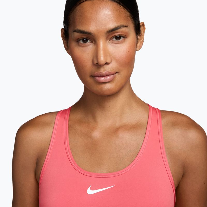 Спортен сутиен Nike Swoosh Medium Support Training Bra sea coral/white 3