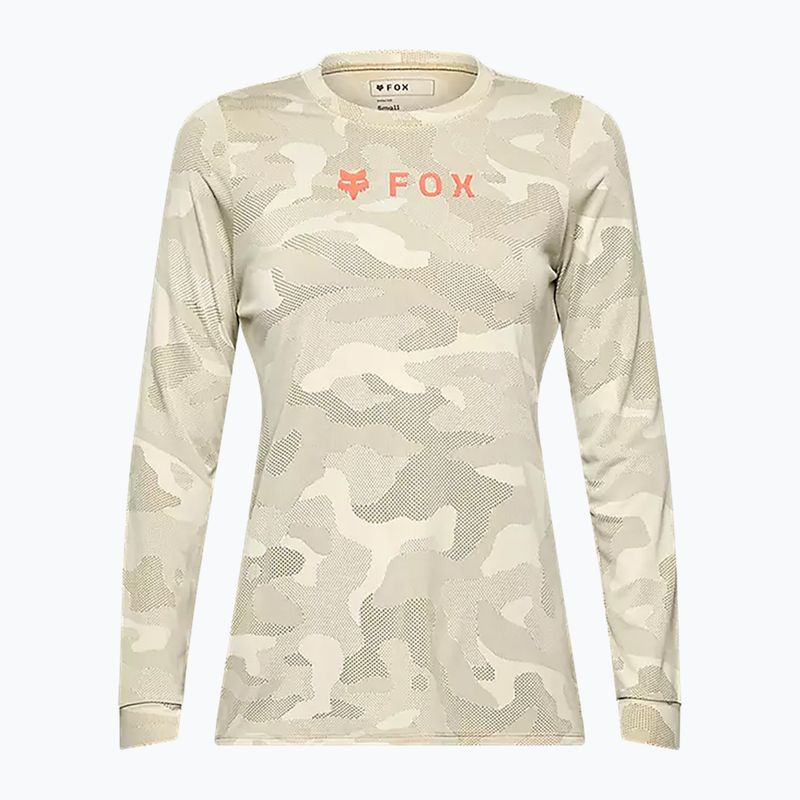 Дамска блуза с дълъг ръкав за колоездене Fox Racing Ranger Tru Dri W cream