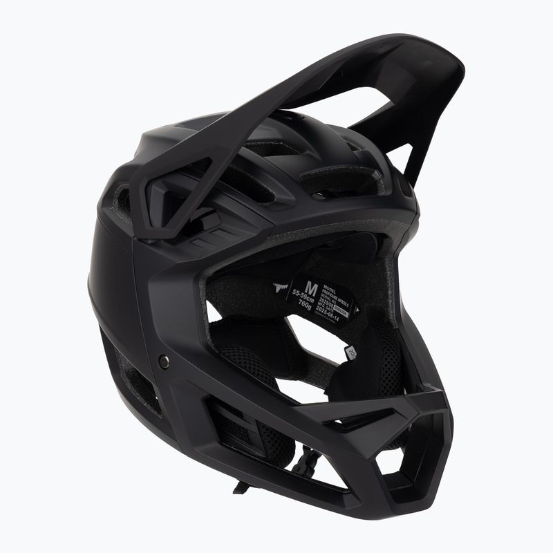 Fox Racing Proframe матова черна велосипедна каска 8