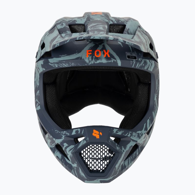 Детска велосипедна каска Fox Racing Rampage Image Print Jr arctic blue 2