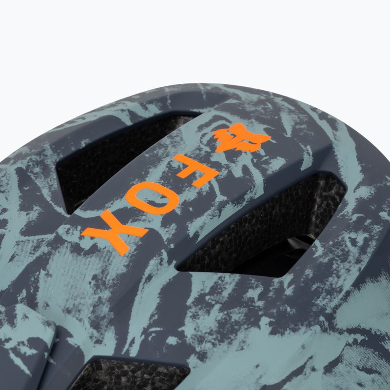 Детска велосипедна каска Fox Racing Rampage Image Print Jr arctic blue 8