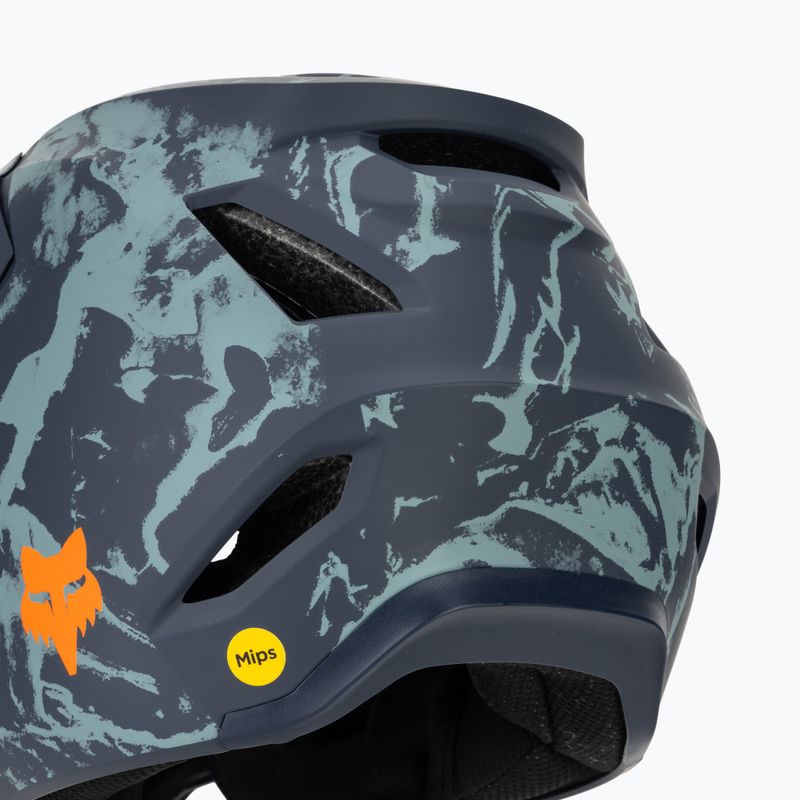 Детска велосипедна каска Fox Racing Rampage Image Print Jr arctic blue 9
