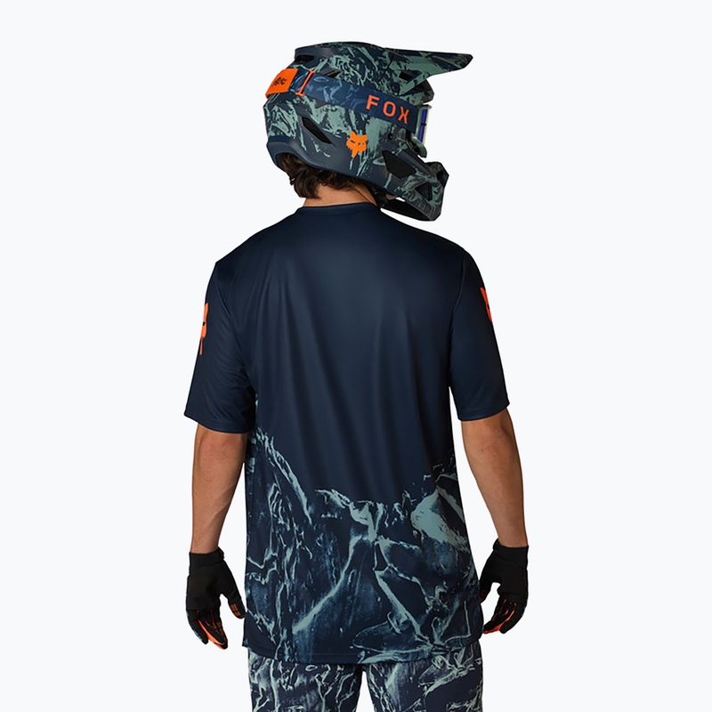 Детска тениска за колоездене Fox Racing Ranger Image Print Jr arctic blue 2