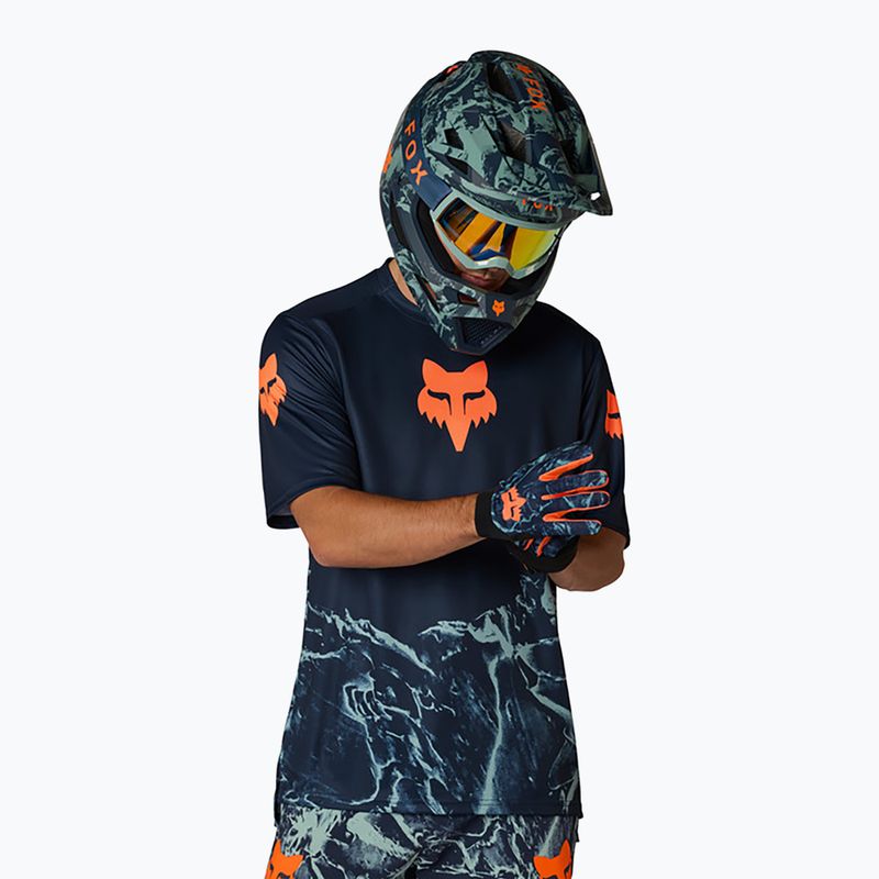 Детска тениска за колоездене Fox Racing Ranger Image Print Jr arctic blue 3