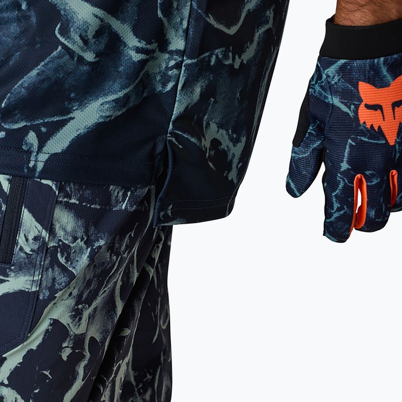Детска тениска за колоездене Fox Racing Ranger Image Print Jr arctic blue 4