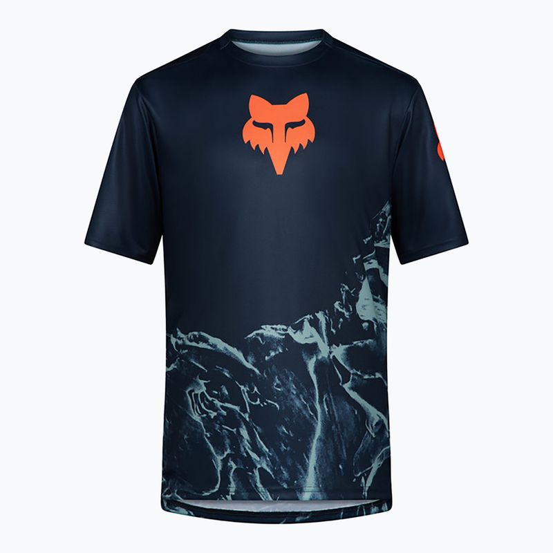 Детска тениска за колоездене Fox Racing Ranger Image Print Jr arctic blue 5