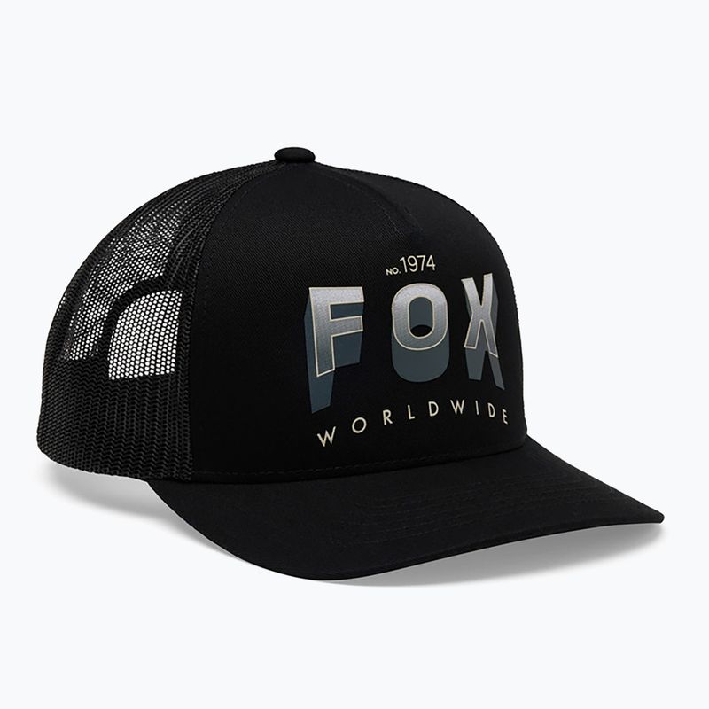 Мъжка шапка с козирка Fox Racing Block Mesh Trucker black