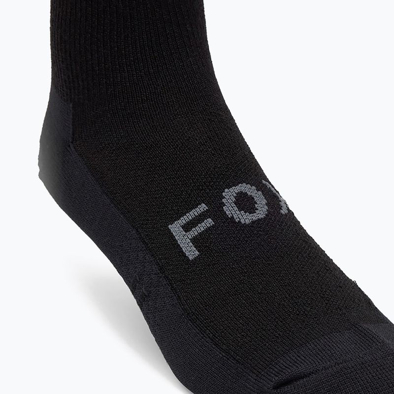 Мъжки чорапи Fox Racing 6" Flexair Merino Sock Black 2
