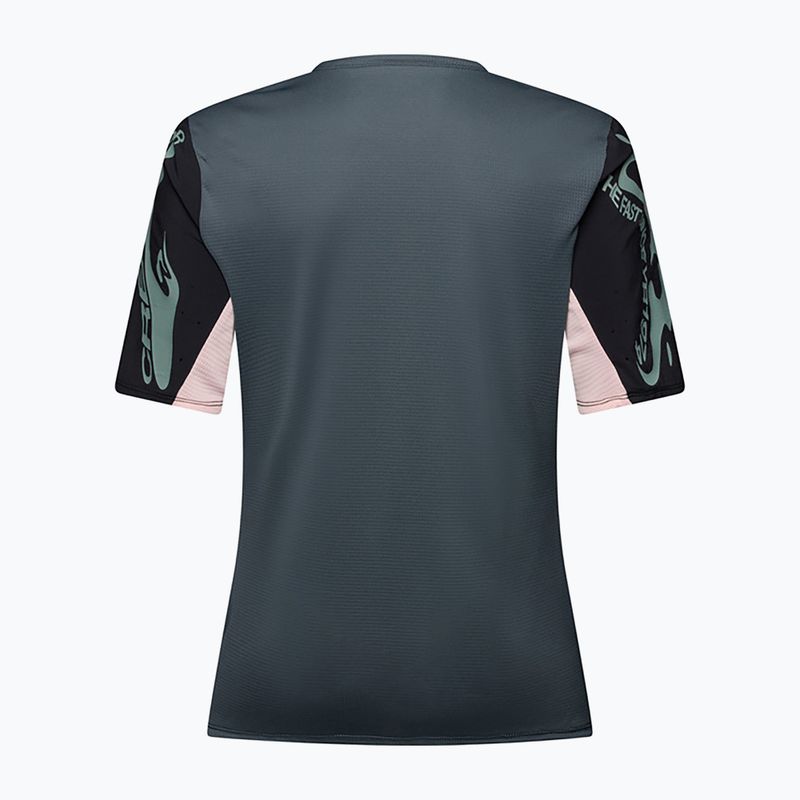 Дамска тениска за колоездене Fox Racing Defend Jersey Creation SS deep cobalt 2