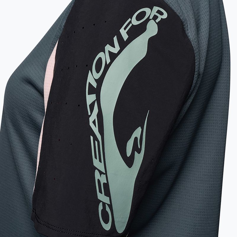 Дамска тениска за колоездене Fox Racing Defend Jersey Creation SS deep cobalt 3
