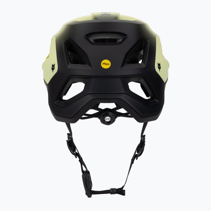 Велосипедна каска Fox Racing Speedframe Pro Backfade lime 4
