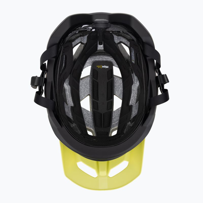 Велосипедна каска Fox Racing Speedframe Pro Backfade lime 5