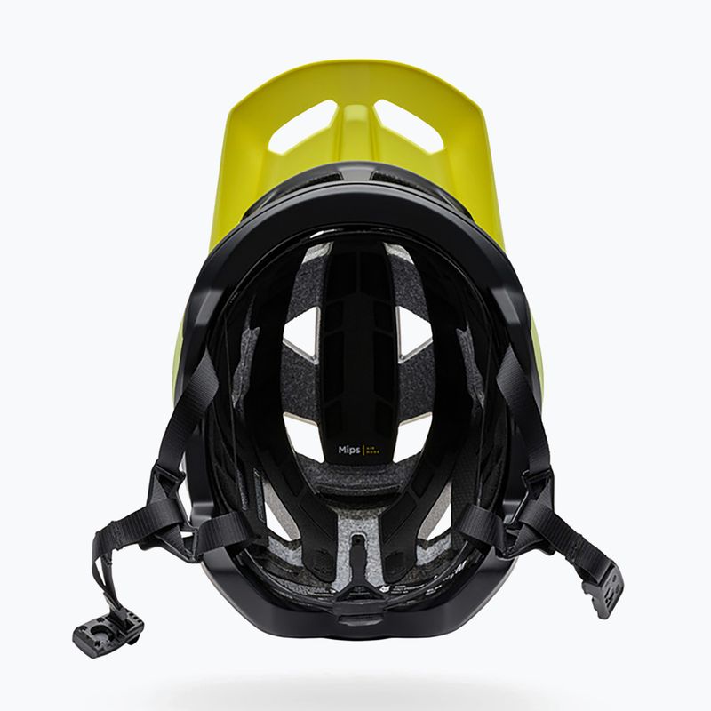 Велосипедна каска Fox Racing Speedframe Pro Backfade lime 5