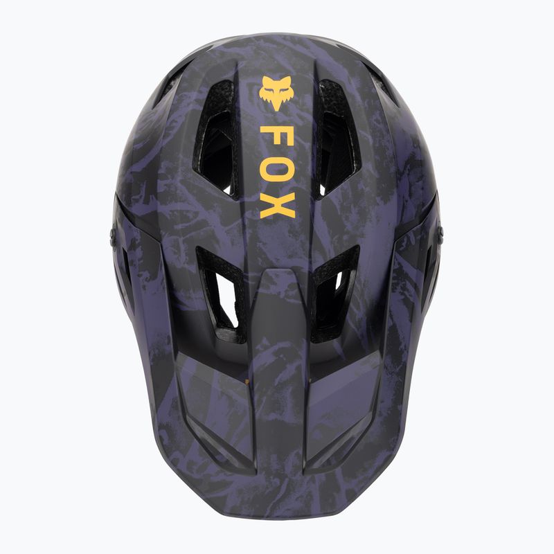 Детска велосипедна каска Fox Racing Rampage Image Print Jr plum 6