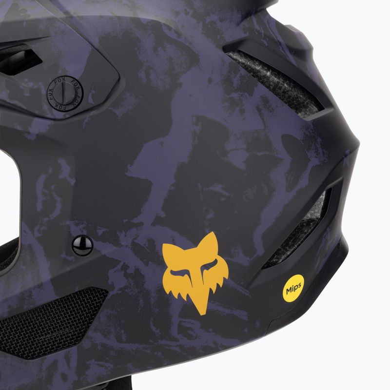 Детска велосипедна каска Fox Racing Rampage Image Print Jr plum 7