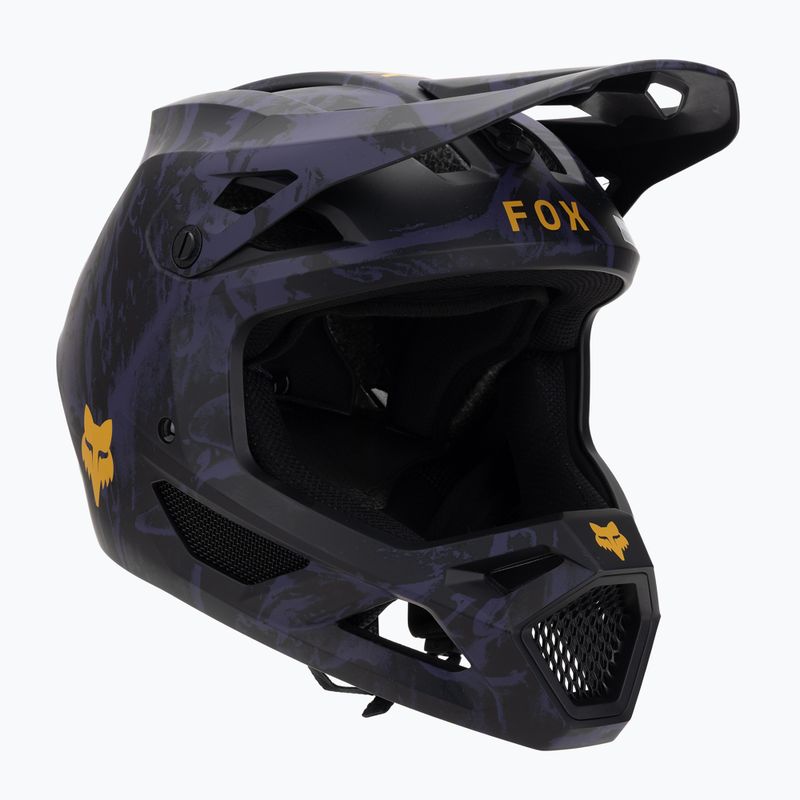 Детска велосипедна каска Fox Racing Rampage Image Print Jr plum 8