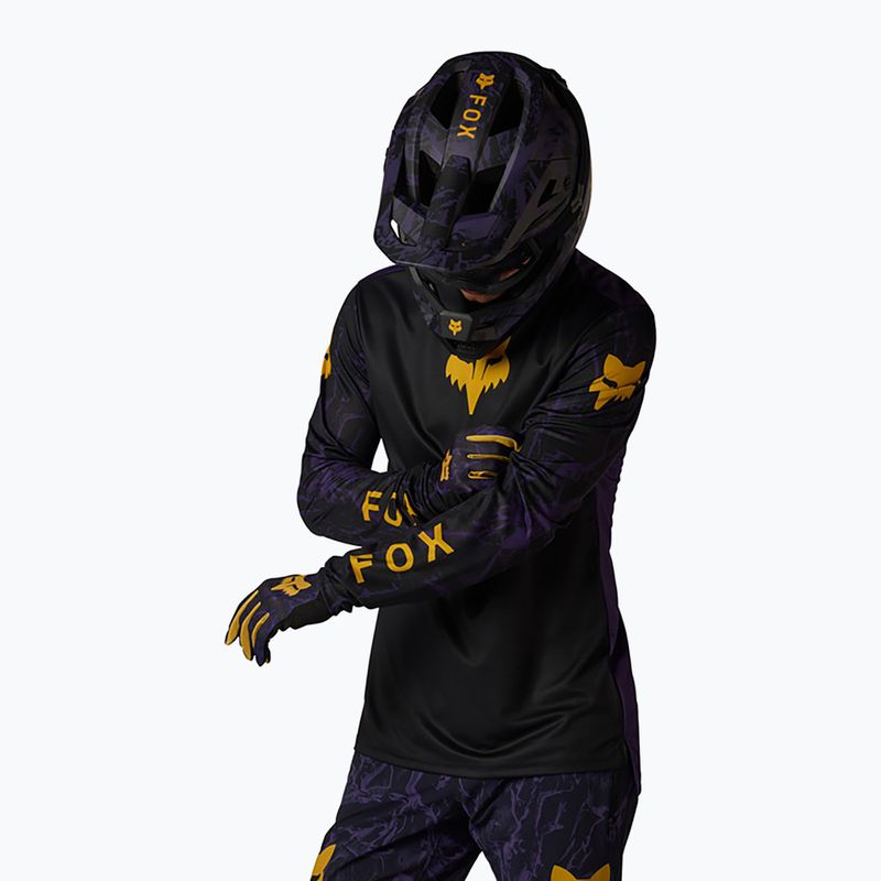 Мъжка блуза с дълъг ръкав за колоездене Fox Racing Ranger Image Print plum 3