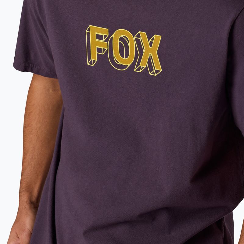Мъжка тениска Fox Racing Image Print 195 Original plum print 3
