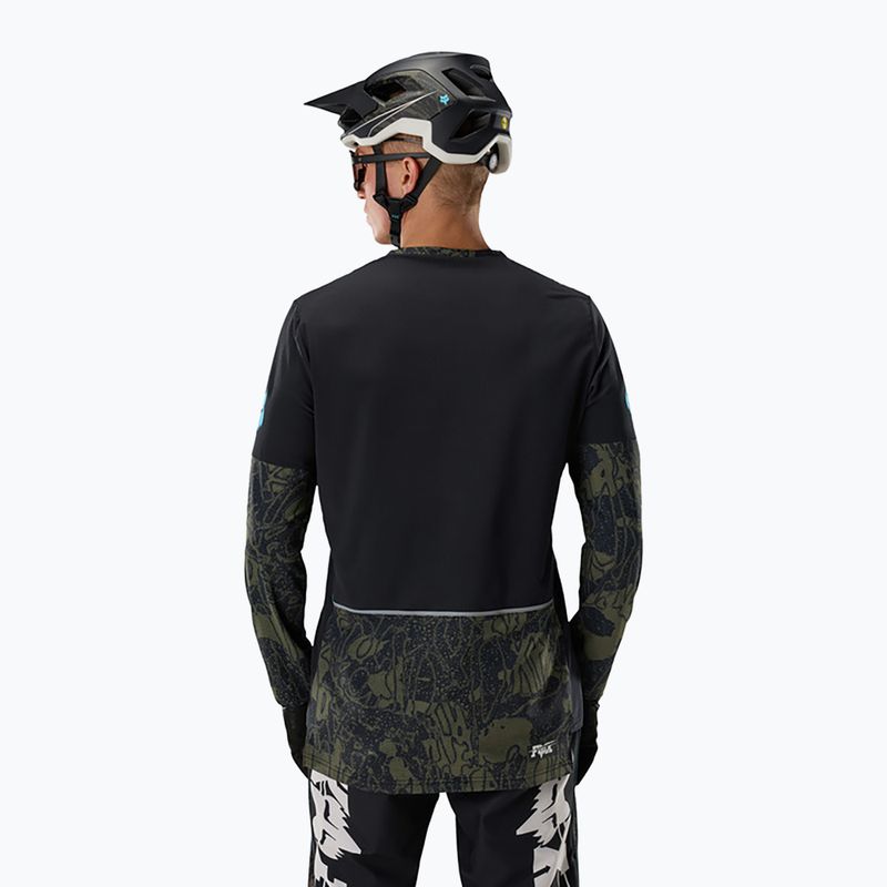 Мъжка велосипедна блуза с дълъг ръкав Fox Racing Defend Thermal Lunar black 2