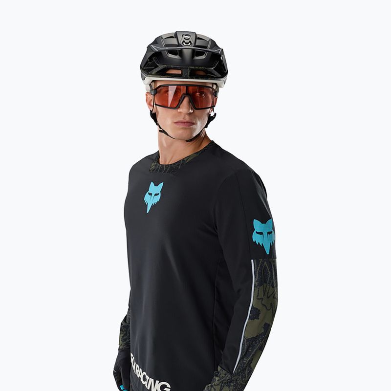 Мъжка велосипедна блуза с дълъг ръкав Fox Racing Defend Thermal Lunar black 3