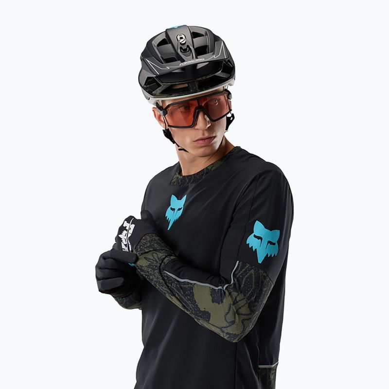 Мъжка велосипедна блуза с дълъг ръкав Fox Racing Defend Thermal Lunar black 4