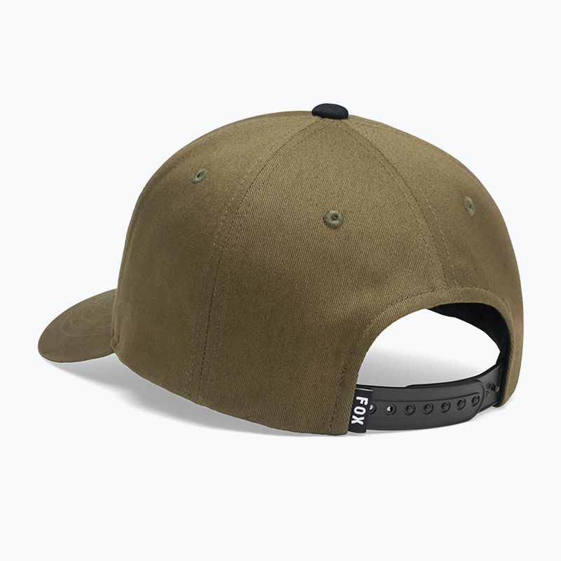Мъжка шапка с козирка Fox Racing Fox Head Subframe Snapback olive green 2