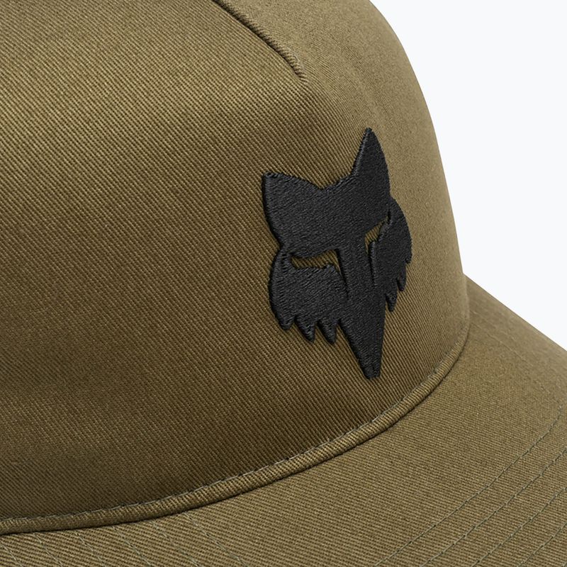 Мъжка шапка с козирка Fox Racing Fox Head Subframe Snapback olive green 4