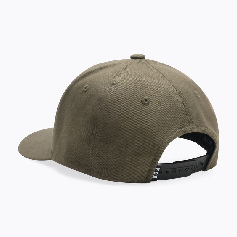 Детска шапка с козирка Fox Racing Fox Head 110 Snapback Jr olive green 2
