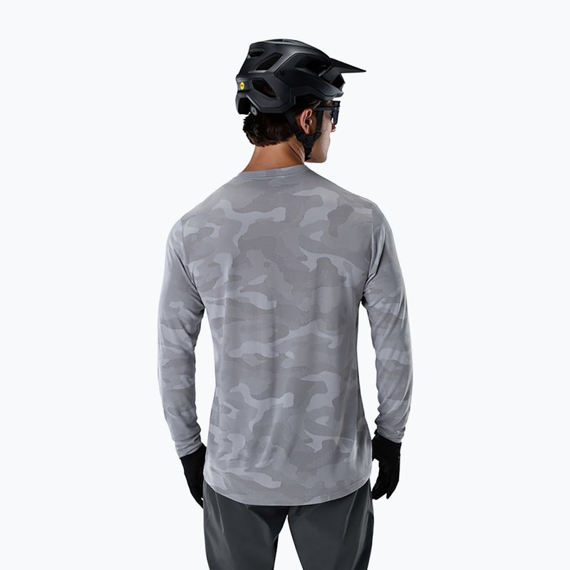 Мъжка велосипедна блуза с дълъг ръкав Fox Racing Ranger Tru Dri pewter 2