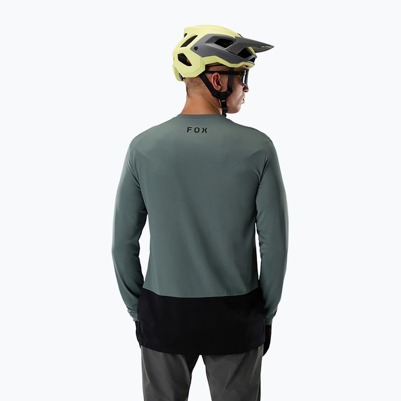 Мъжка велосипедна блуза с дълъг ръкав Fox Racing Ranger Fox Head LS sage 2