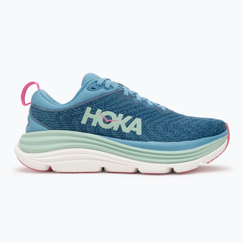 Дамски обувки за бягане HOKA Gaviota 5 alpine blue/jadeite 2