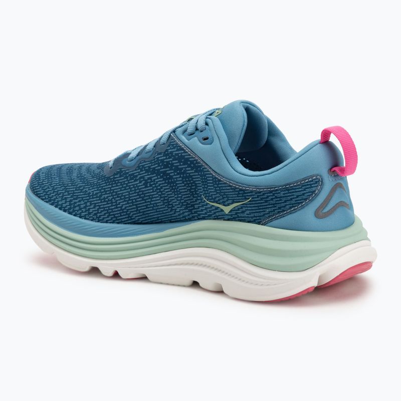 Дамски обувки за бягане HOKA Gaviota 5 alpine blue/jadeite 3