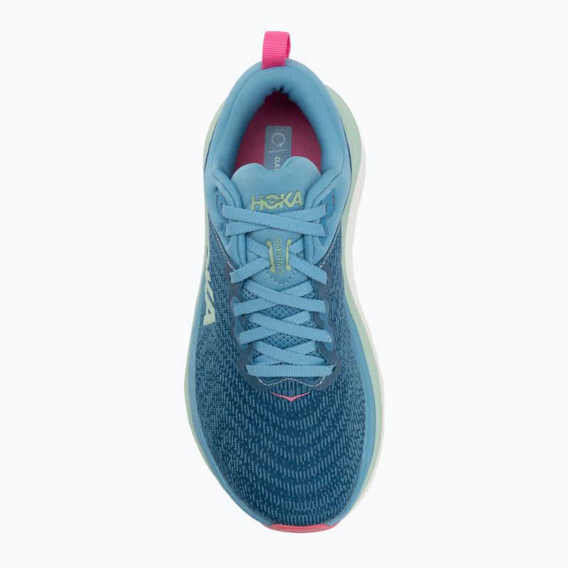 Дамски обувки за бягане HOKA Gaviota 5 alpine blue/jadeite 5