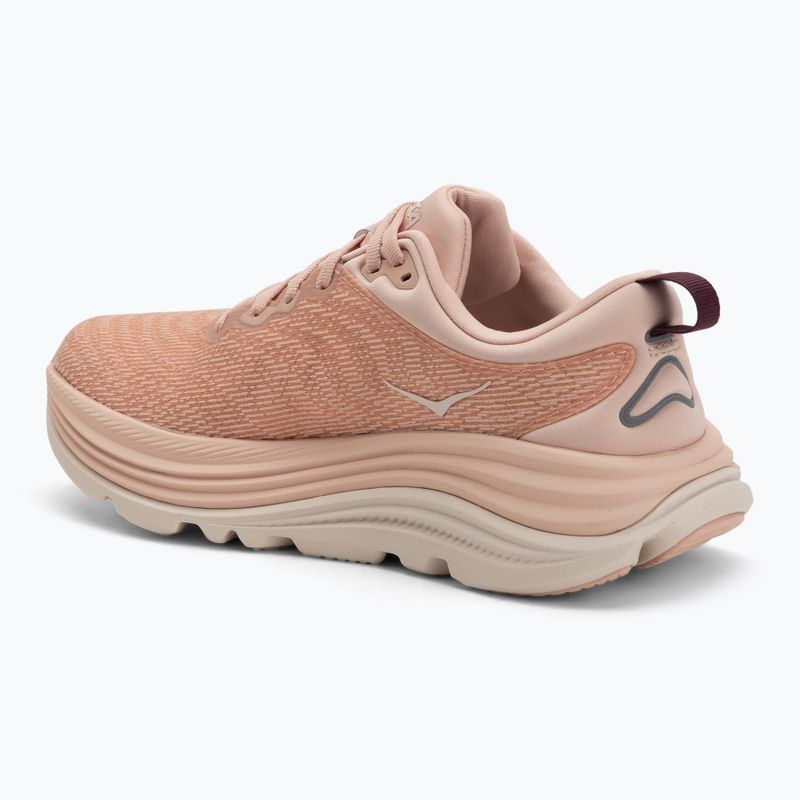 Дамски обувки за бягане HOKA Gaviota 5 rose latte/rose cream 3
