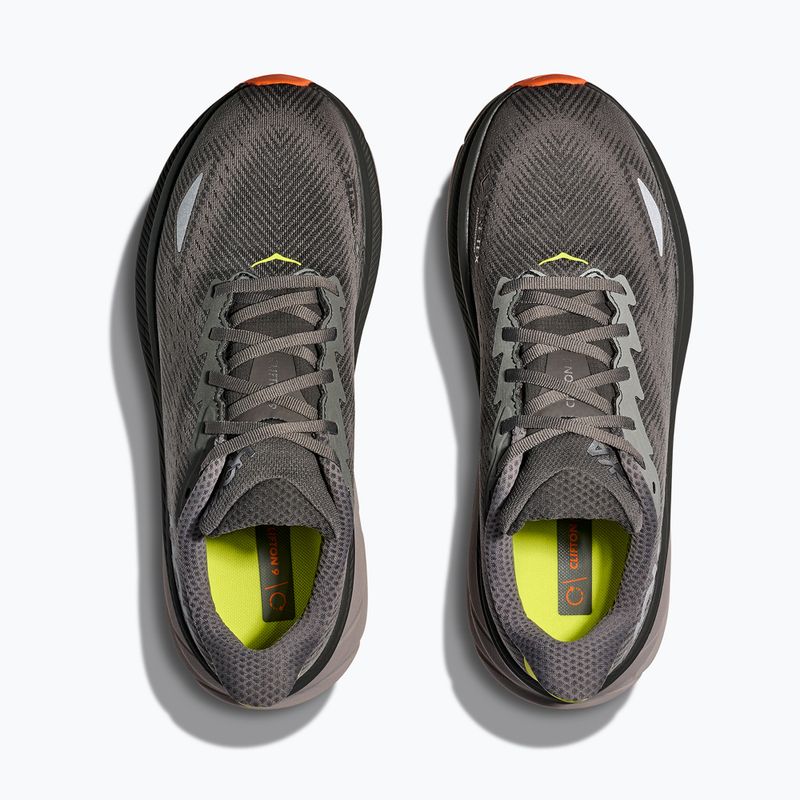 Мъжки обувки за бягане HOKA Clifton 9 GTX asphalt grey/gravel 8