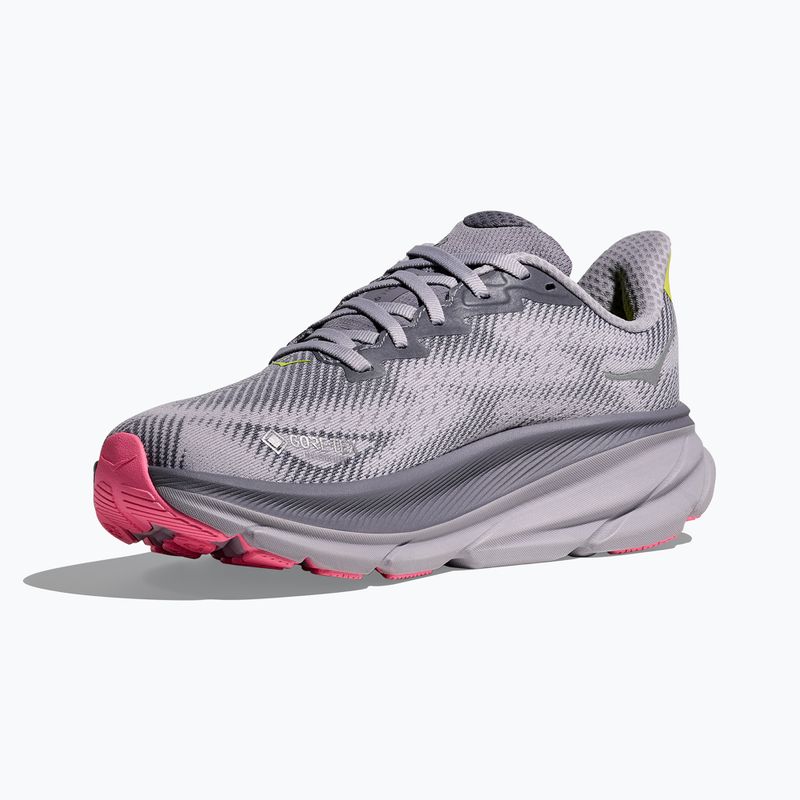 Дамски обувки за бягане HOKA Clifton 9 GTXgrey skies/foggy green 4