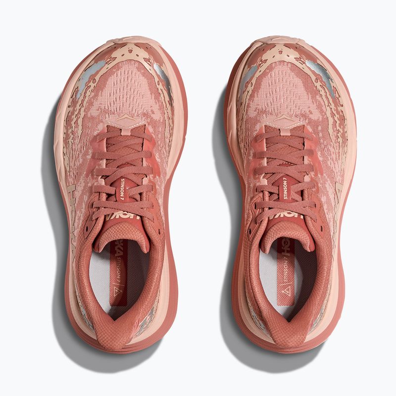 Дамски обувки за бягане HOKA Stinson 7 blush/rose latte 8