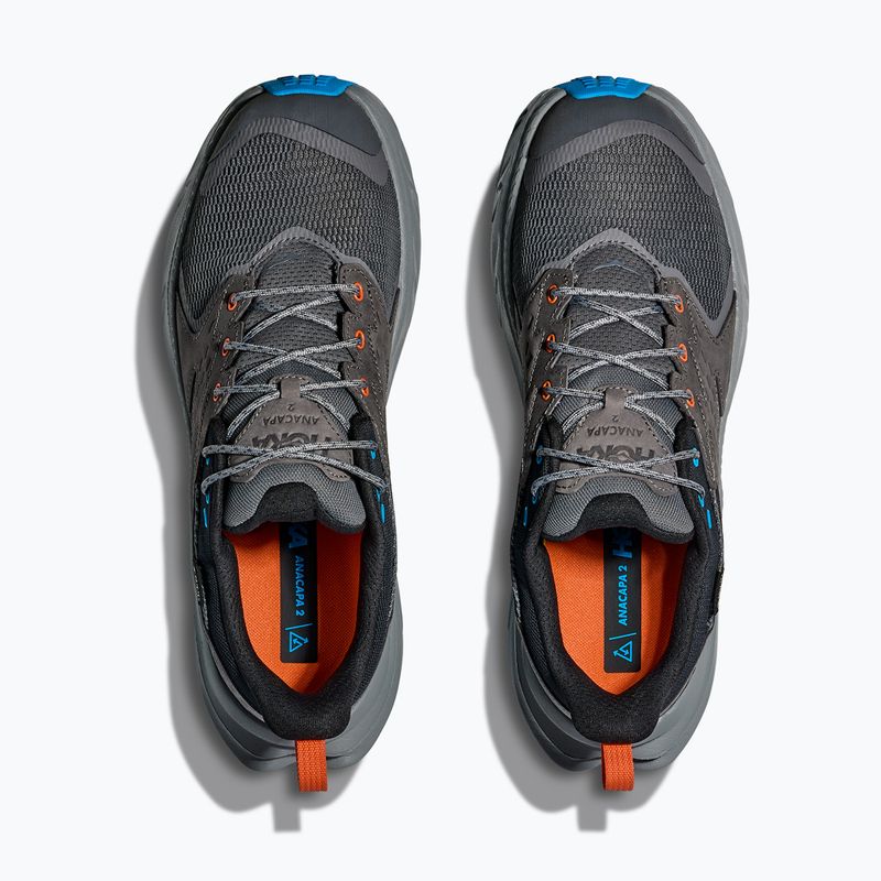 Мъжки туристически обувки HOKA Anacapa 2 Low GTX satellite grey/sea ice 8