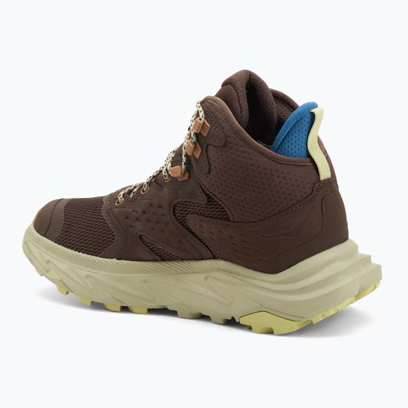 Мъжки туристически обувки HOKA Anacapa 2 Mid GTX walnut/oyster mushroom 3