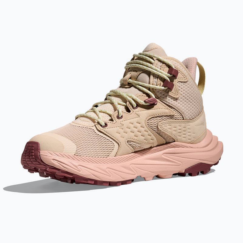 Дамски туристически обувки HOKA Anacapa 2 Mid GTX oak/rose latte 4