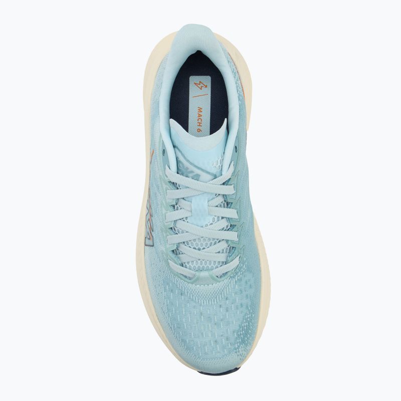 Мъжки обувки за бягане HOKA Mach 6 clear sea/sea water 5