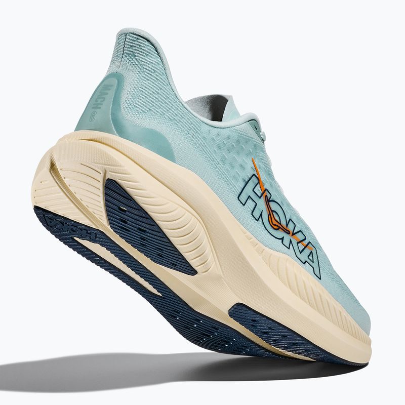 Мъжки обувки за бягане HOKA Mach 6 clear sea/sea water 5