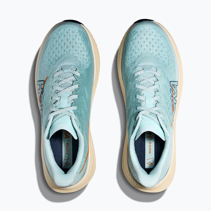 Мъжки обувки за бягане HOKA Mach 6 clear sea/sea water 8