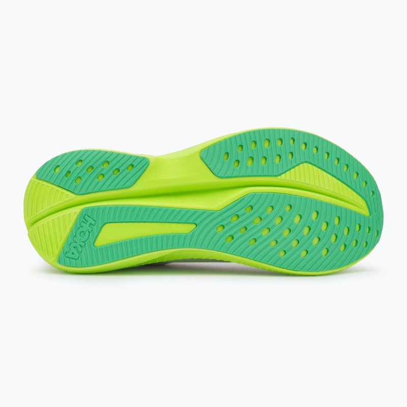 Мъжки обувки за бягане HOKA Mach 6 white/neon lime 4