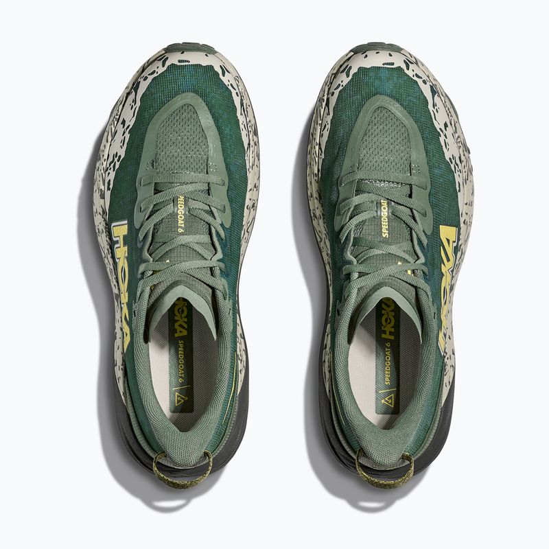 Мъжки обувки за бягане HOKA Speedgoat 6 fern/asphalt grey 15