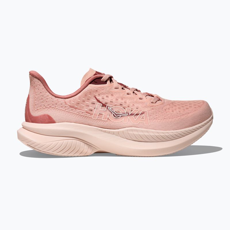 Дамски обувки за бягане HOKA Mach 6 roselatte/blush 2